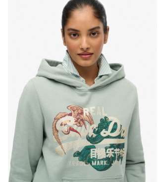Superdry Sweatshirt Tokyo vert