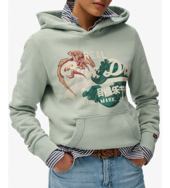 Superdry Sweatshirt Tokyo vert
