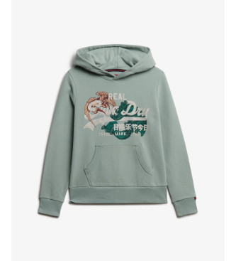 Superdry Sweatshirt Tokyo vert