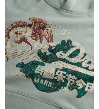 Superdry Sweatshirt Tokyo vert