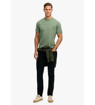 Superdry Maglietta Tokyo Narrative Loose verde