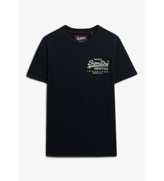 Superdry T-shirt dcontract Tokyo navy