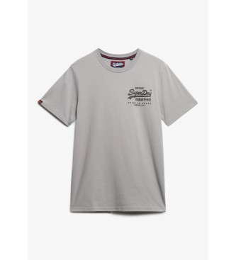 Superdry T-shirt dcontract Tokyo gris