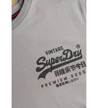 Superdry T-shirt dcontract Tokyo gris