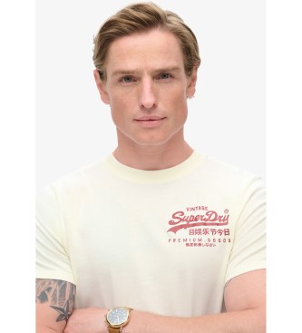 Superdry Tokyo Vl Graphic T-shirt blanc