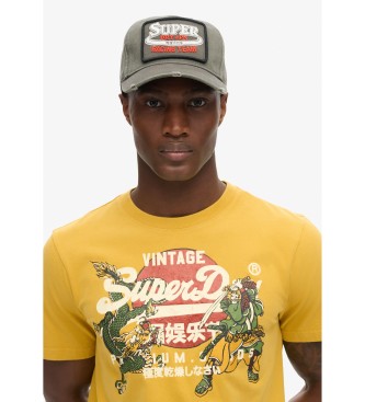 Superdry Tokyo Vl Graphic T-shirt yellow