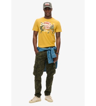 Superdry Tokyo Vl Graphic T-shirt yellow