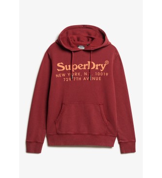 Superdry Sweatshirt Tonal Venue red