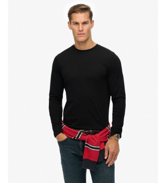 Superdry T-shirt essentiel classique noir
