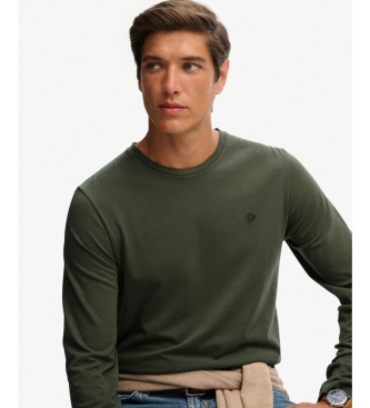 Superdry T-shirt essentiel classique vert fonc