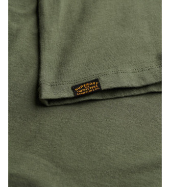 Superdry T-shirt essentiel classique vert fonc