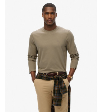 Superdry T-shirt essentiel classique marron