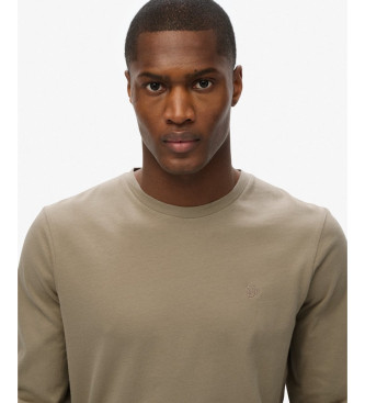 Superdry T-shirt essentiel classique marron