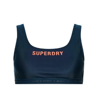 Superdry Stretchtopp med micrologo Code navy