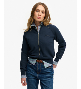 Superdry Essential Logo Zip Sweatshirt navy