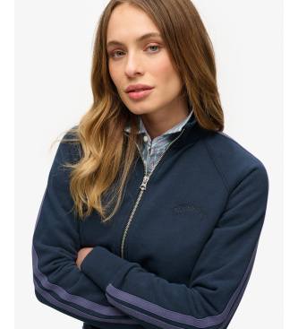 Superdry Essential Logo Zip Sweatshirt navy