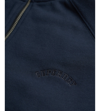 Superdry Essential Logo Zip Sweatshirt navy