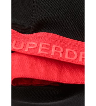 Superdry Top bikini elasticizzato a triangolo nero