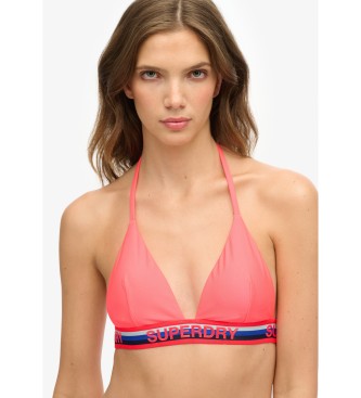 Superdry Top biquni tringulo rosa