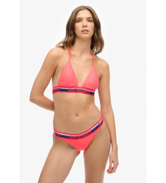 Superdry Top biquni tringulo rosa