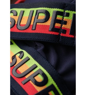 Superdry Trójkątny stanik bikini z granatowym logo