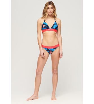 Superdry Triangel bikinitop met marine logo