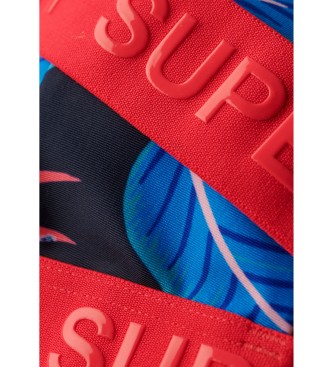 Superdry Triangel bikinitop met marine logo