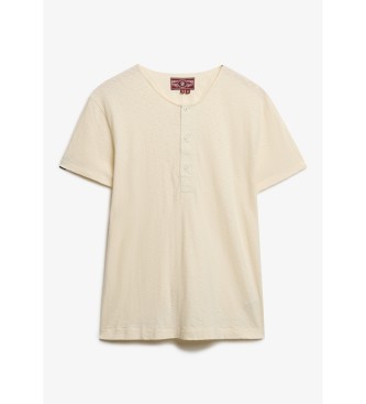 Superdry Merchant Store beige short sleeve t-shirt