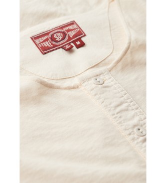 Superdry Merchant Store beige short sleeve t-shirt