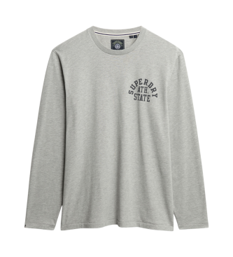 Superdry T-shirt Athletic Essentials cinzenta