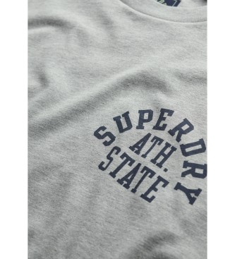 Superdry T-shirt Athletic Essentials cinzenta