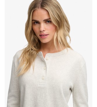 Superdry Koszulka Essential Waffle be?owa