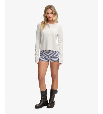 Superdry Koszulka Essential Waffle be?owa