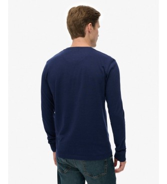 Superdry T-shirt Essential bleu marine