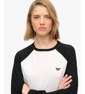 Superdry T-shirt Essential Logo Baseball noir