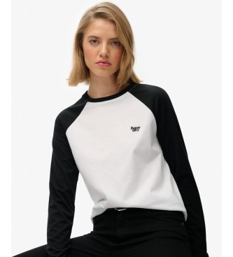 Superdry T-shirt Essential Logo Baseball noir