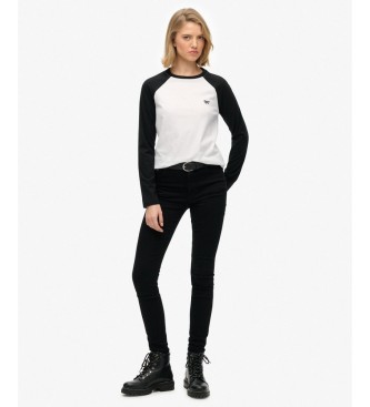 Superdry T-shirt Essential Logo Baseball noir