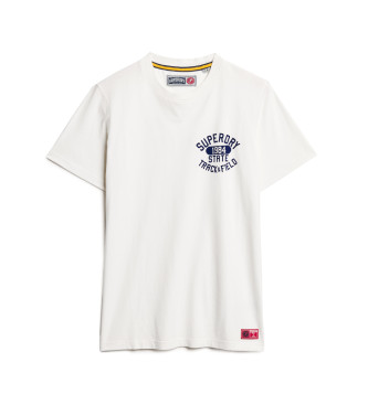 Superdry Track & Field Graphic T-shirt hvid