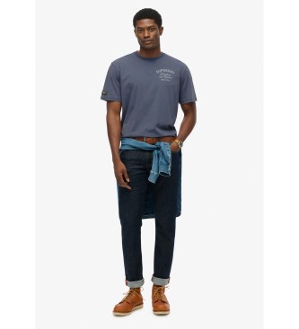 Superdry T-shirt de grandes dimenses Trade Tools azul