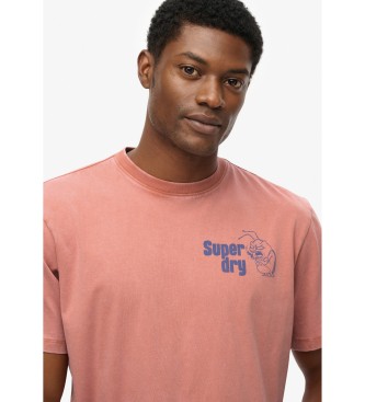 Superdry Trade Tools T-shirt pink