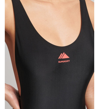 Superdry Code Mountain swimming costume black