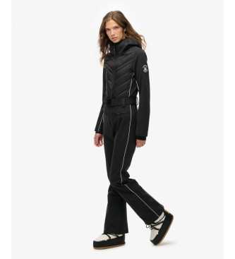 Superdry Luxe Ski Suit black