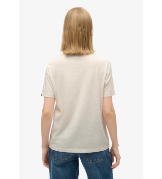 Superdry Camiseta Travel Souvenir beige