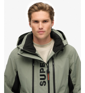 Superdry Ultimate Freestyle Ski Jacke gr�n