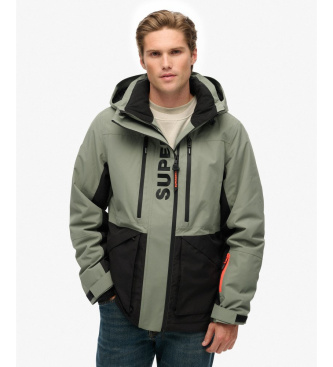 Superdry Ultimate Freestyle Ski Jacke gr�n