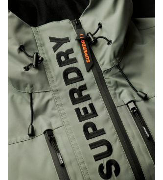 Superdry Ultimate Freestyle Ski Jacke gr�n