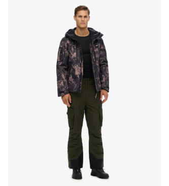 Superdry Spodnie narciarskie Ultimate Freestyle zielone