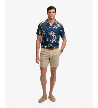 Superdry Szorty Utility Chino beżowe