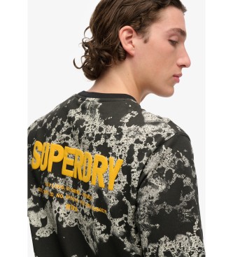 Superdry T-shirt ample avec graphisme camouflage utilitaire noir