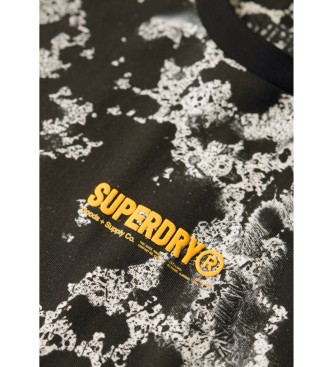 Superdry T-shirt ample avec graphisme camouflage utilitaire noir